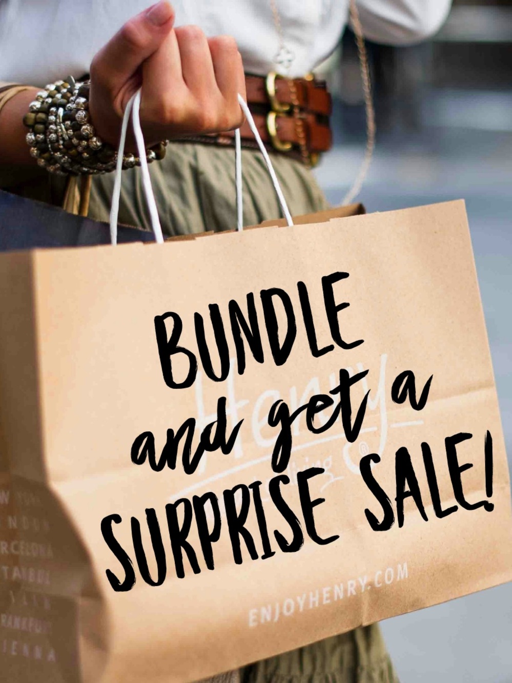 Bundle and get a surprise sale!